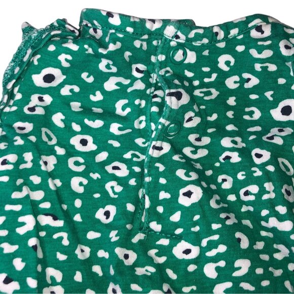 Baby Girls Rompers 2 Pc Set Carters & Bon Bébé 0-3 Mo Floral Leopard Cotton - Picture 8 of 13